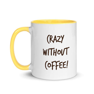 Mug Crazy without Coffee Chocolate Labrador