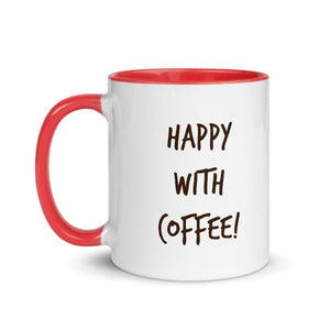 Mug Happy with Coffee Chocolate Labrador