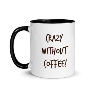 Mug Crazy without Coffee Chocolate Labrador