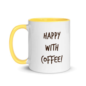 Mug Happy with Coffee Chocolate Labrador