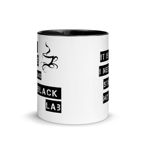 Mug Black Coffee and Black Labrador