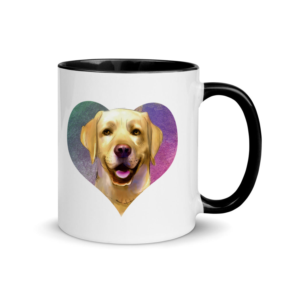 Mug Valentine's Favorite Human Yellow Labrador