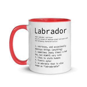 Mug Labrador Definition